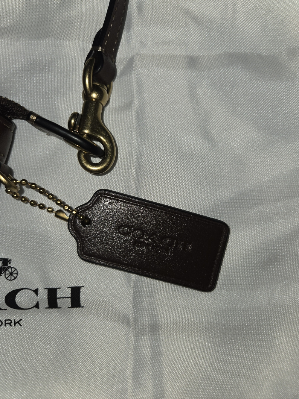 Coach Plaza Bag 22 in Signature Canvas - Picture 7 of 10